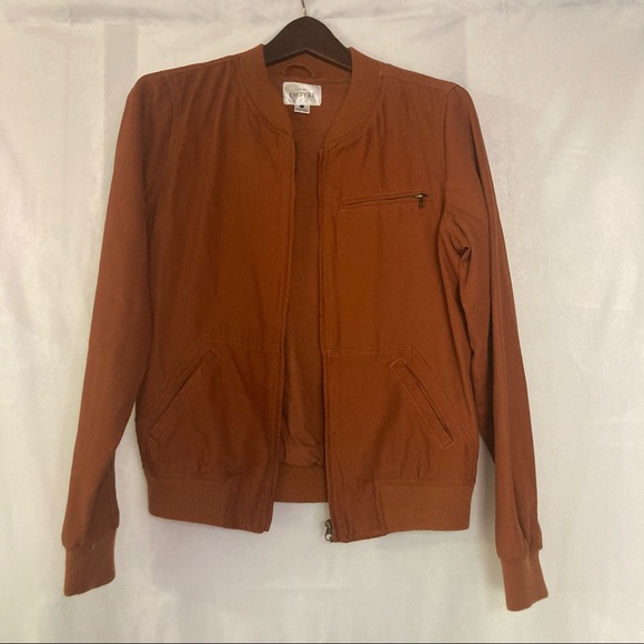 Empyre orange bomber jacket - Picture 4 of 7